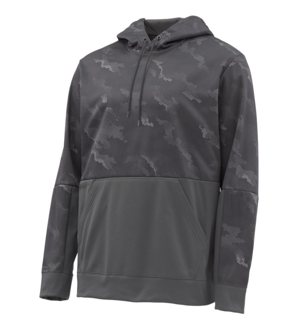 Simms Challenger Hoody Hex Camo Carbon Side Simms Challenger Hoody Hex Camo Carbon Side